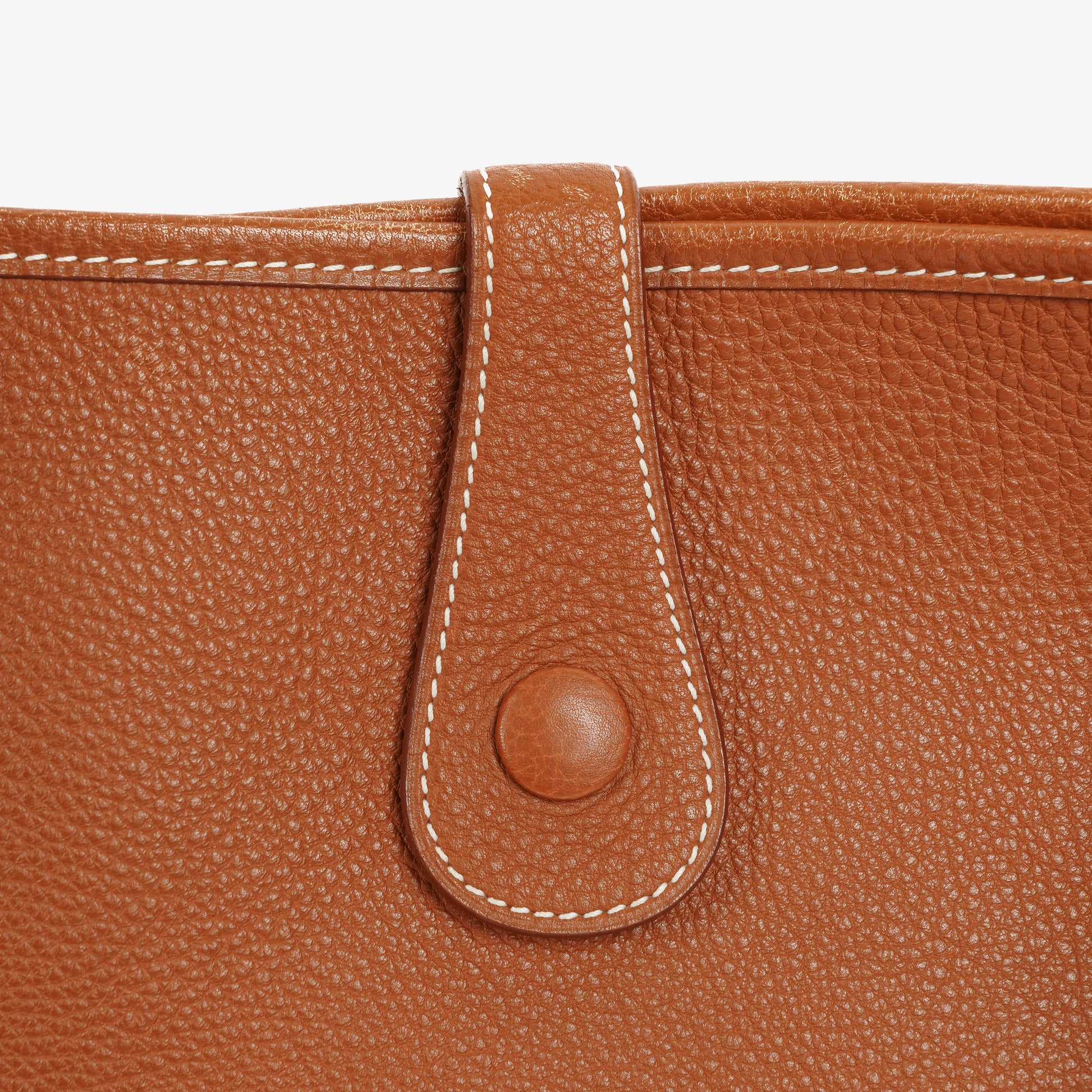Hermès Evelyne I 32 Gold Taurillon Clemence Leder Schultertasche
