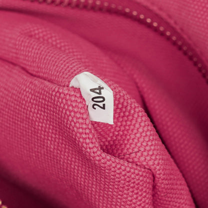 Prada Peonia Canapa Denim Logo Tote Bag