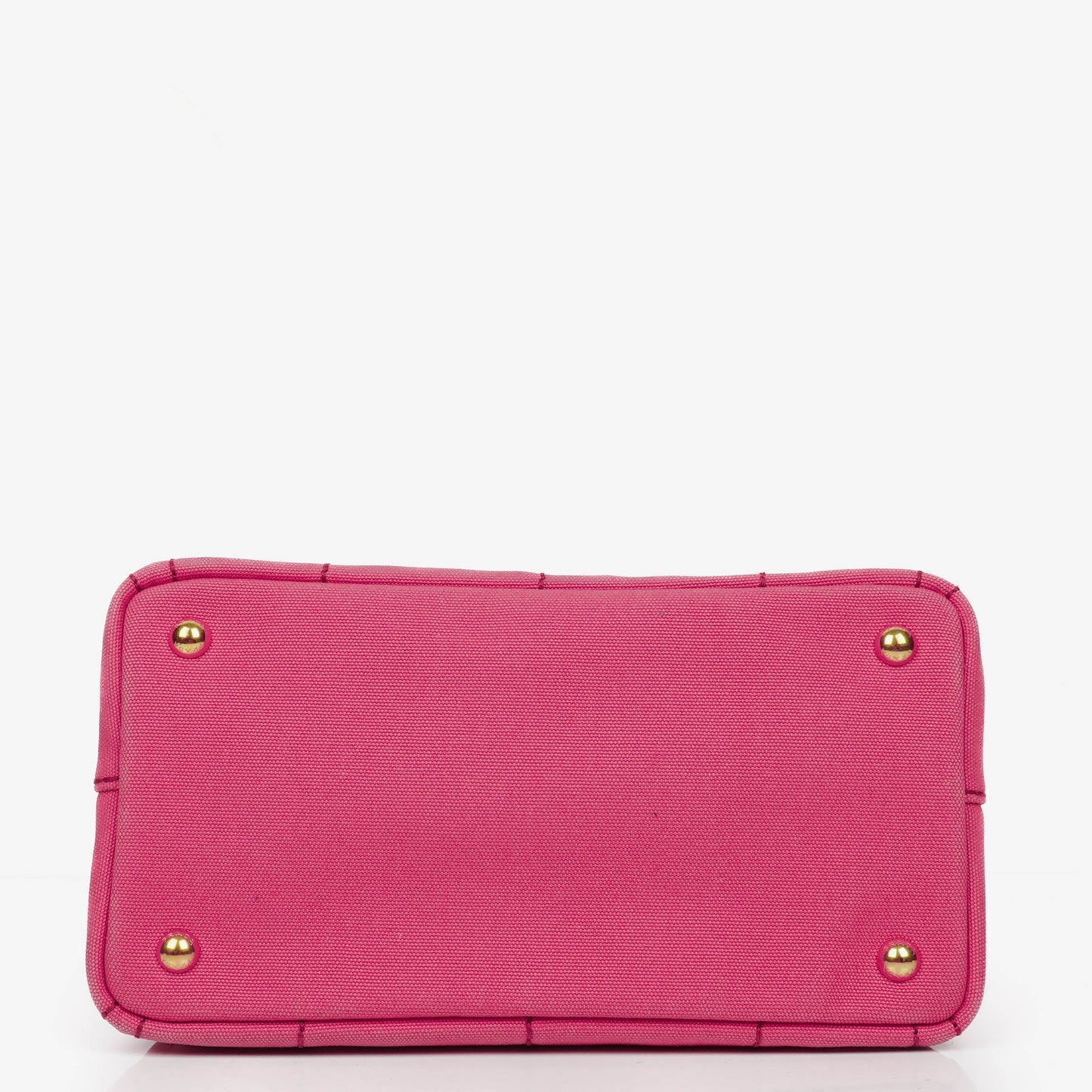 Prada Peonia Canapa Denim Logo Tote Bag