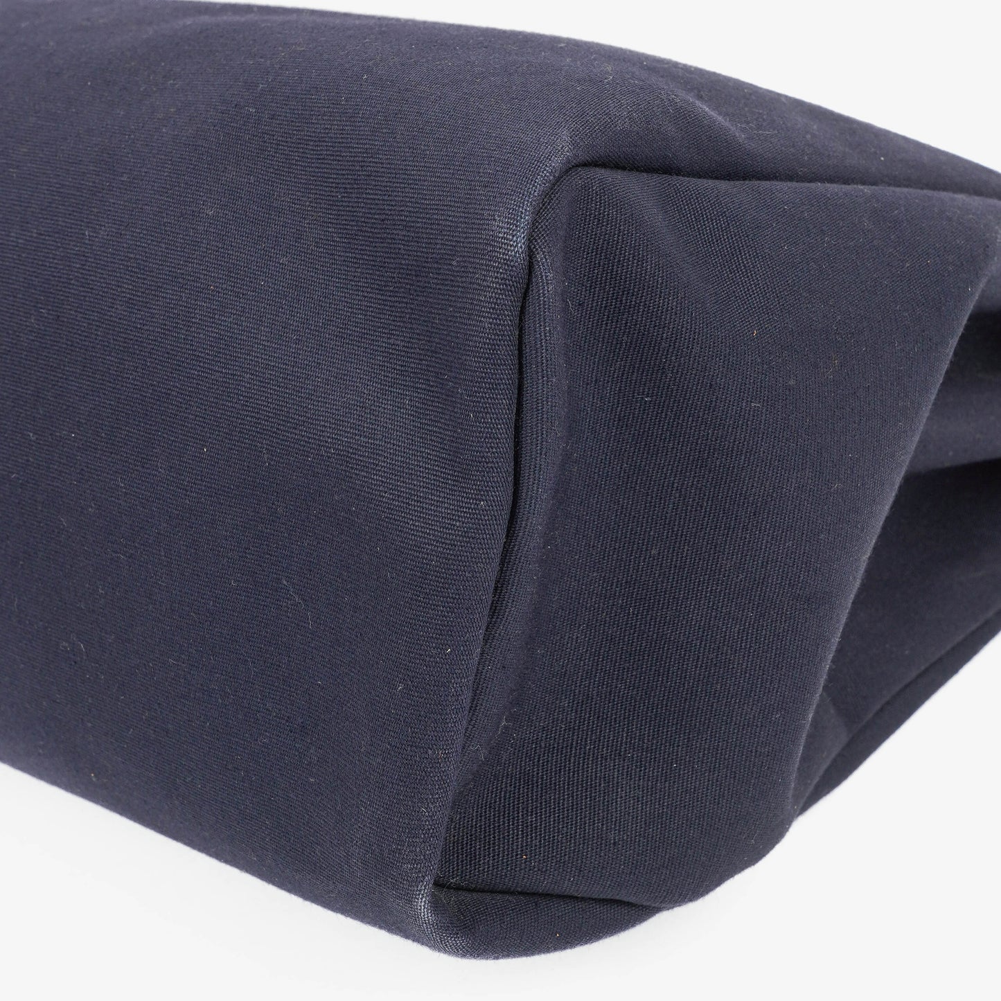 Hermès Herbag Navy Canvas Vache Hunter MM 2-in-1 Tasche