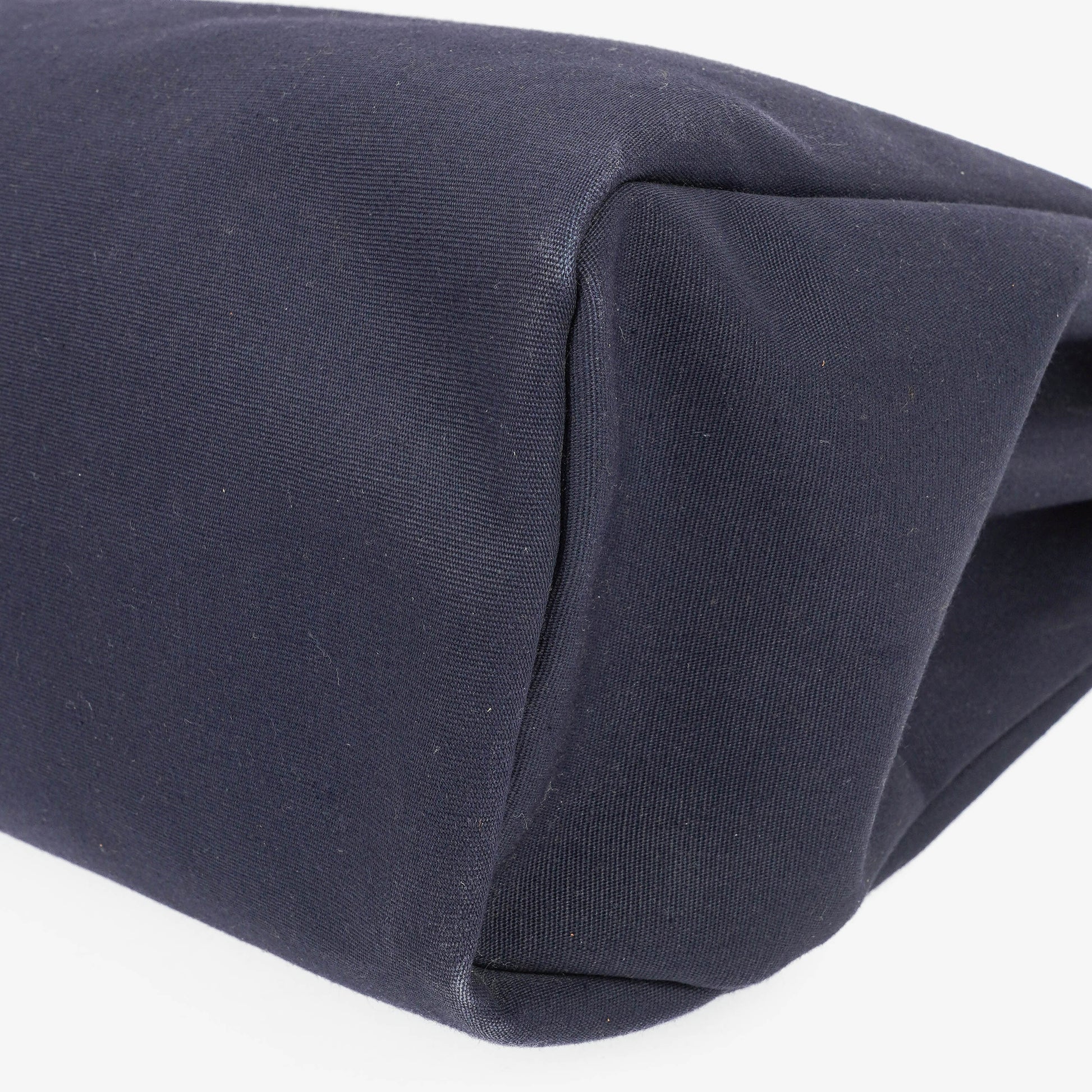 Hermès Herbag Navy Canvas Vache Hunter MM 2-in-1 Tasche