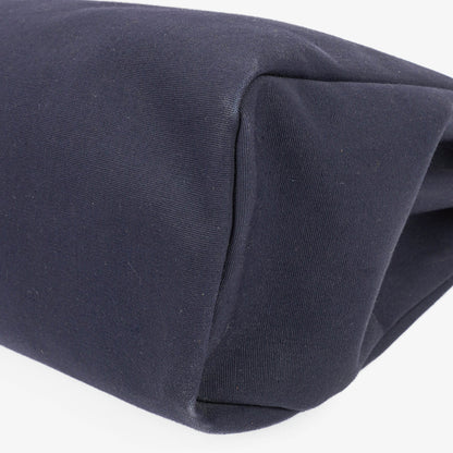 Hermès Herbag Navy Canvas Vache Hunter MM 2-in-1 Tasche