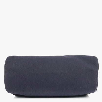 Hermès Herbag Navy Canvas Vache Hunter MM 2-in-1 Tasche