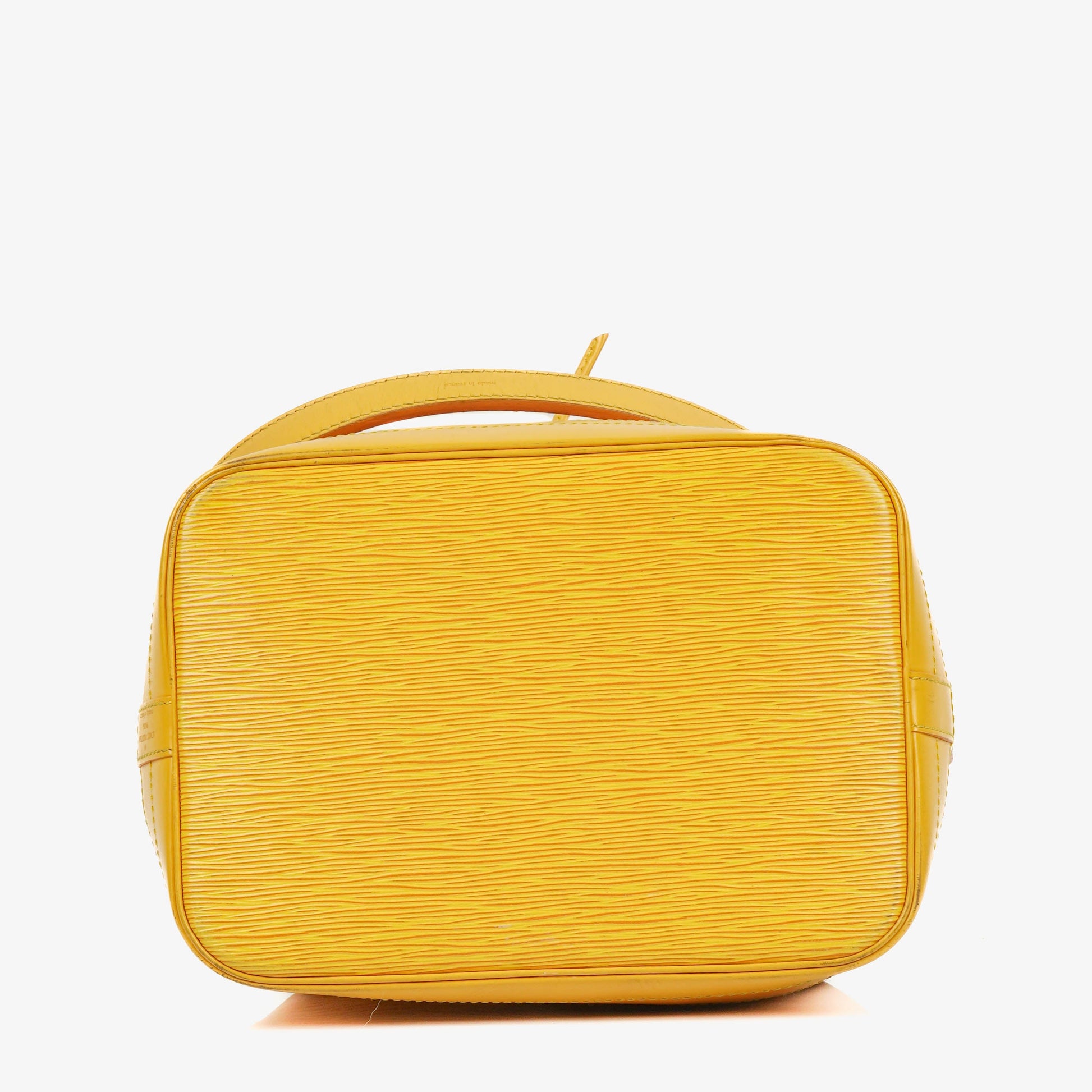 Louis Vuitton Noe Grande GM Schultertasche aus gelbem Epi-Leder