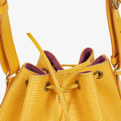 Louis Vuitton Noe Grande GM Schultertasche aus gelbem Epi-Leder