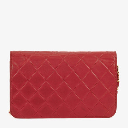 Chanel Classic Full Flap Bag gestepptes Leder 24K vergoldete Hardware