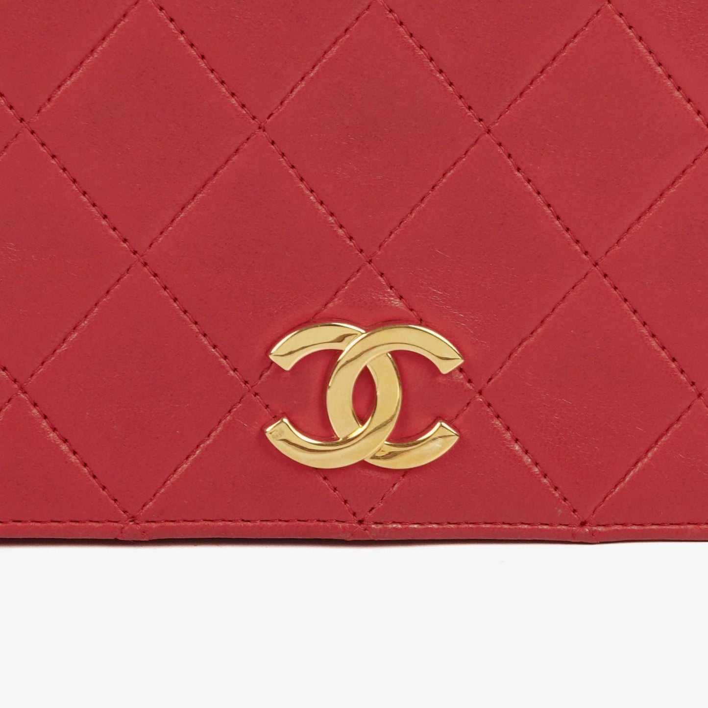 Chanel Classic Full Flap Bag gestepptes Leder 24K vergoldete Hardware