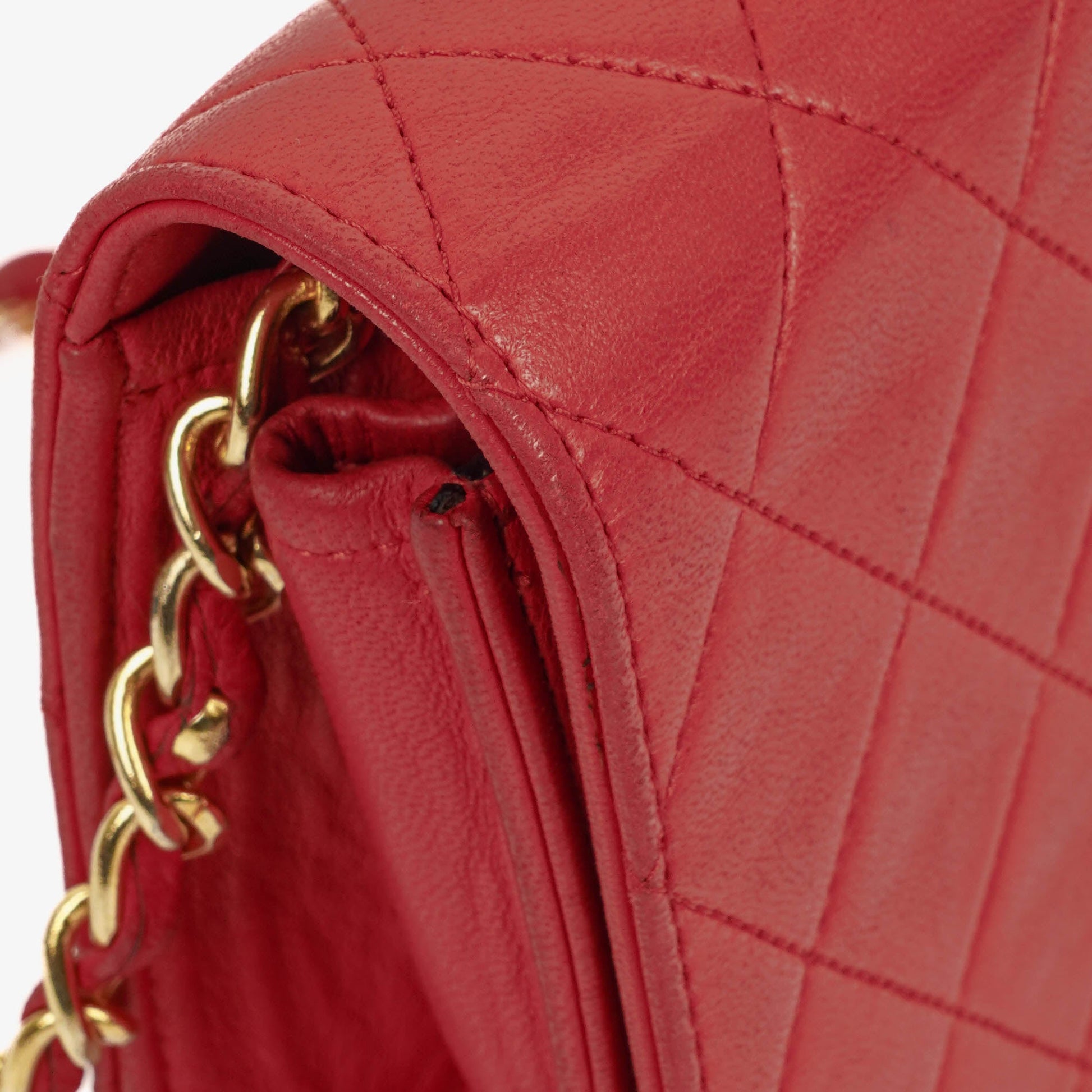Chanel Classic Full Flap Bag gestepptes Leder 24K vergoldete Hardware