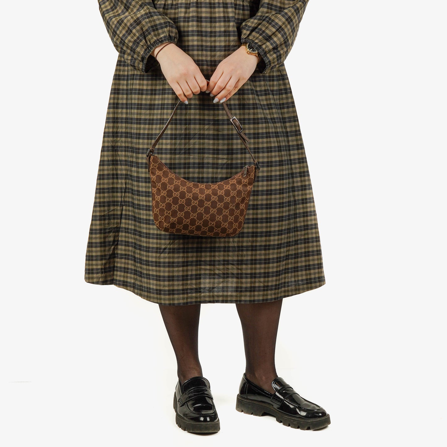 Gucci Pochette aus GG Canvas