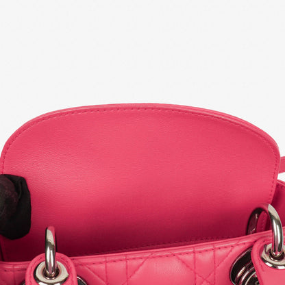 Christian Dior Mini Lady Dior Cannage-Steppledertasche