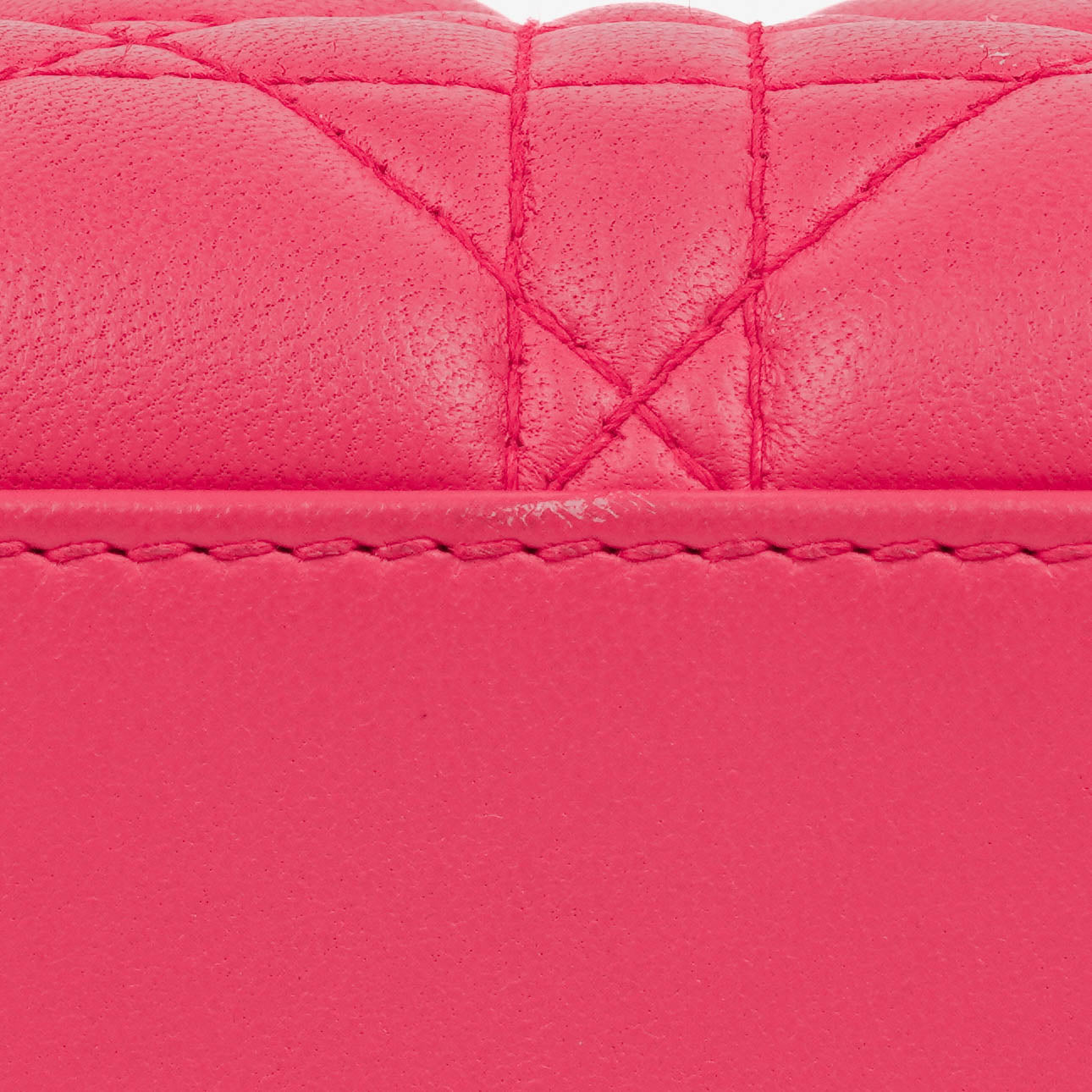 Christian Dior Mini Lady Dior Cannage-Steppledertasche