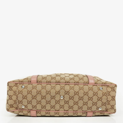 Gucci Twins Tragetasche aus Monogramm Canvas