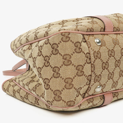Gucci Twins Tragetasche aus Monogramm Canvas