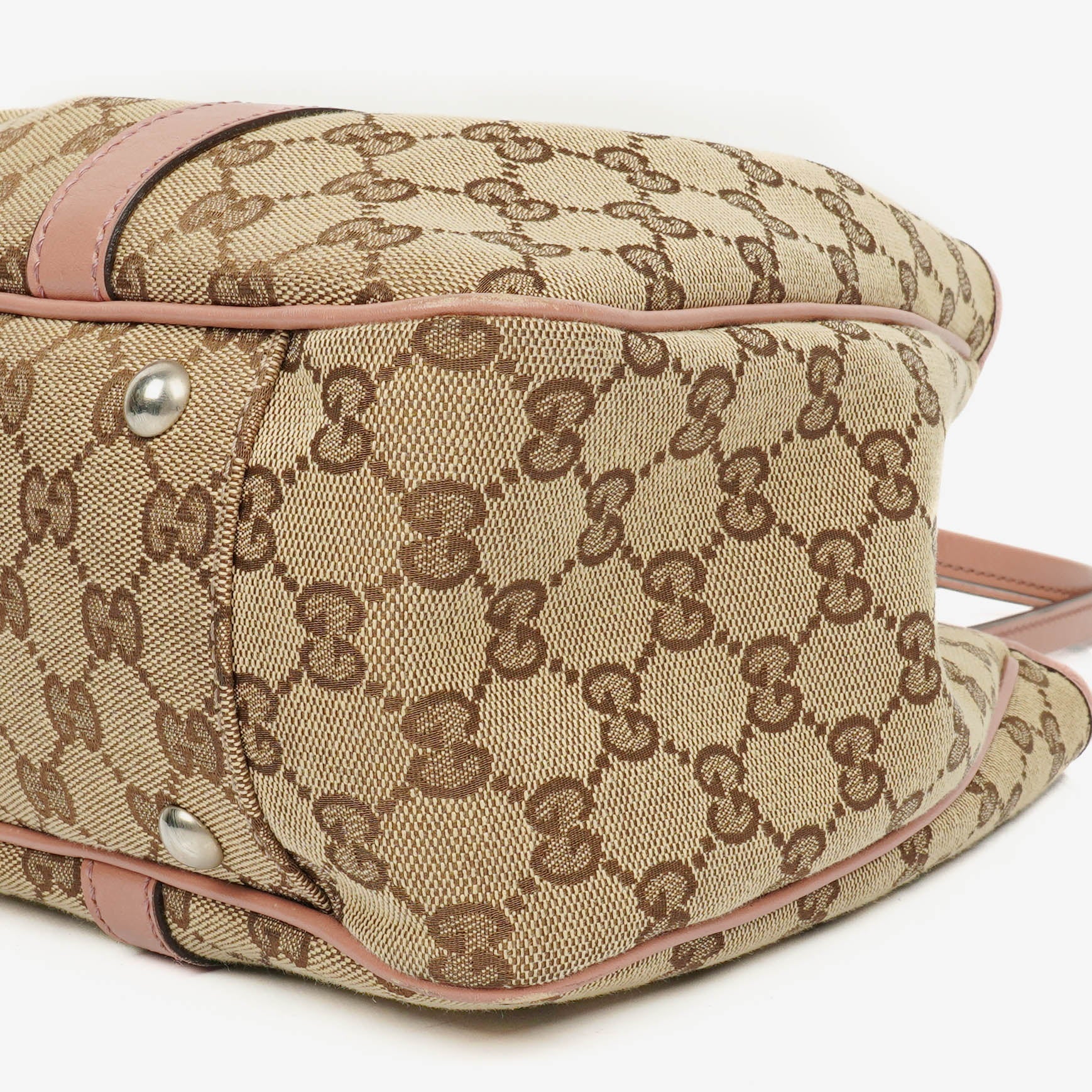 Gucci Twins Tragetasche aus Monogramm Canvas