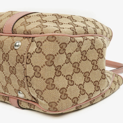 Gucci Twins Tragetasche aus Monogramm Canvas