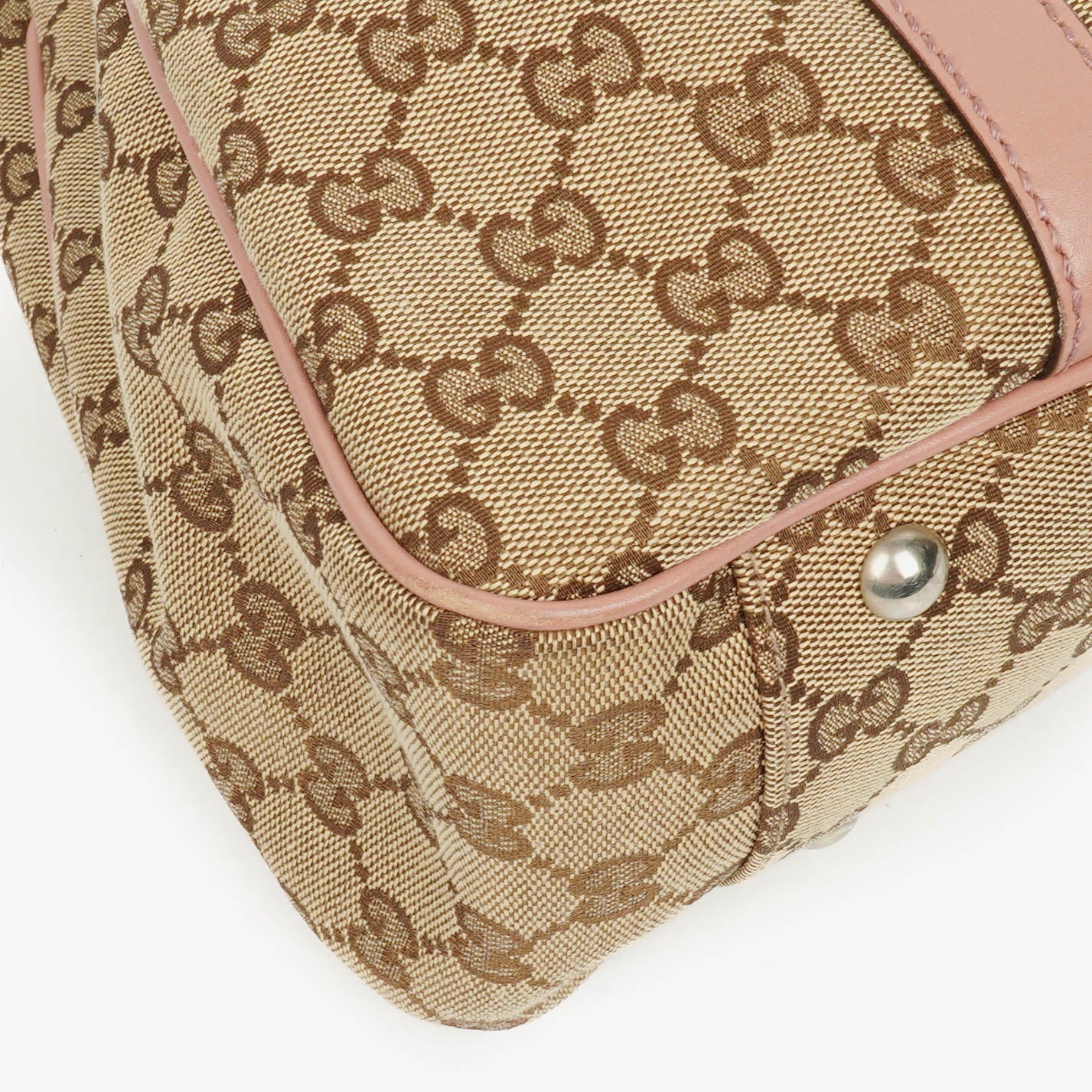 Gucci Twins Tragetasche aus Monogramm Canvas