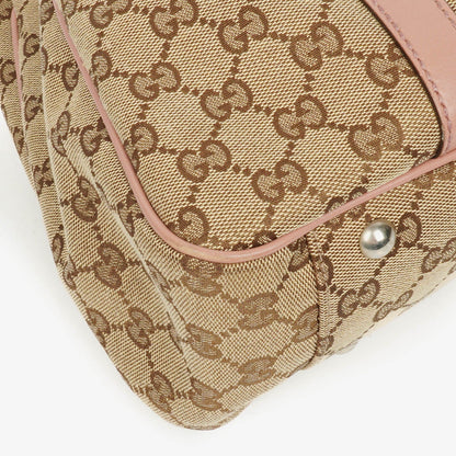 Gucci Twins Tragetasche aus Monogramm Canvas