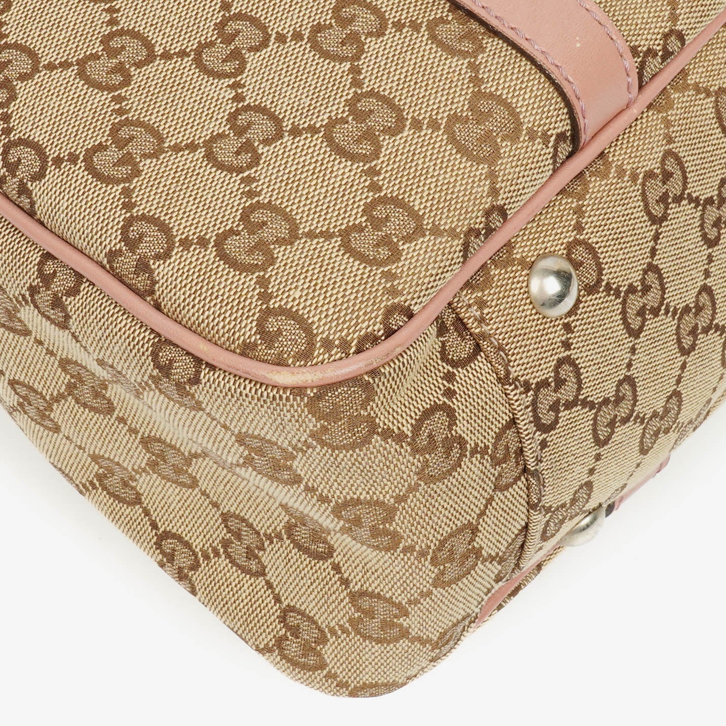 Gucci Twins Tragetasche aus Monogramm Canvas