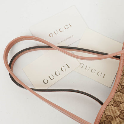 Gucci Twins Tragetasche aus Monogramm Canvas