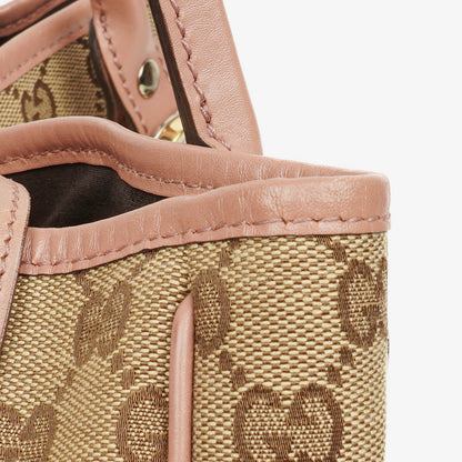 Gucci Twins Tragetasche aus Monogramm Canvas