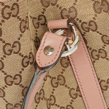 Gucci Twins Tragetasche aus Monogramm Canvas