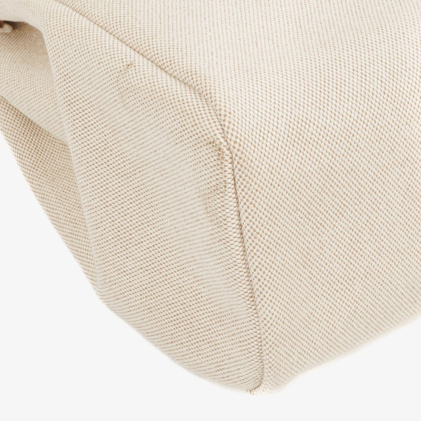 Hermès Herbag MM 2-Way Schultertasche aus Vache Hunter Criss Viking in Ecru Beige Naturel