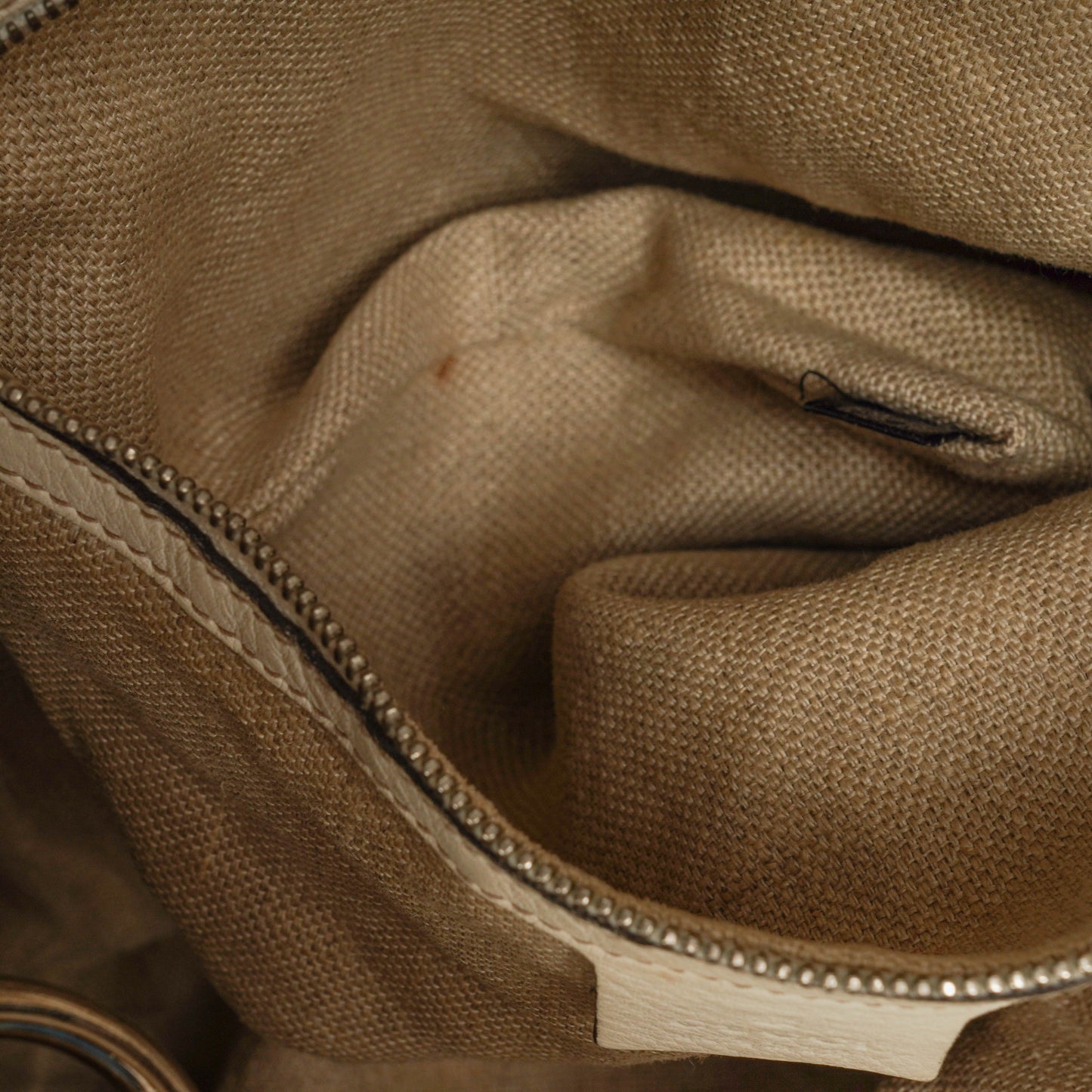 Gucci große Icon Bit Hobo Tasche aus GG Canvas