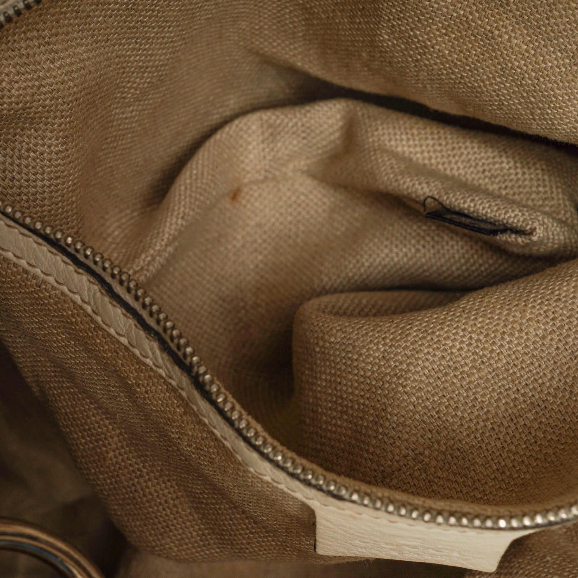 Gucci große Icon Bit Hobo Tasche aus GG Canvas