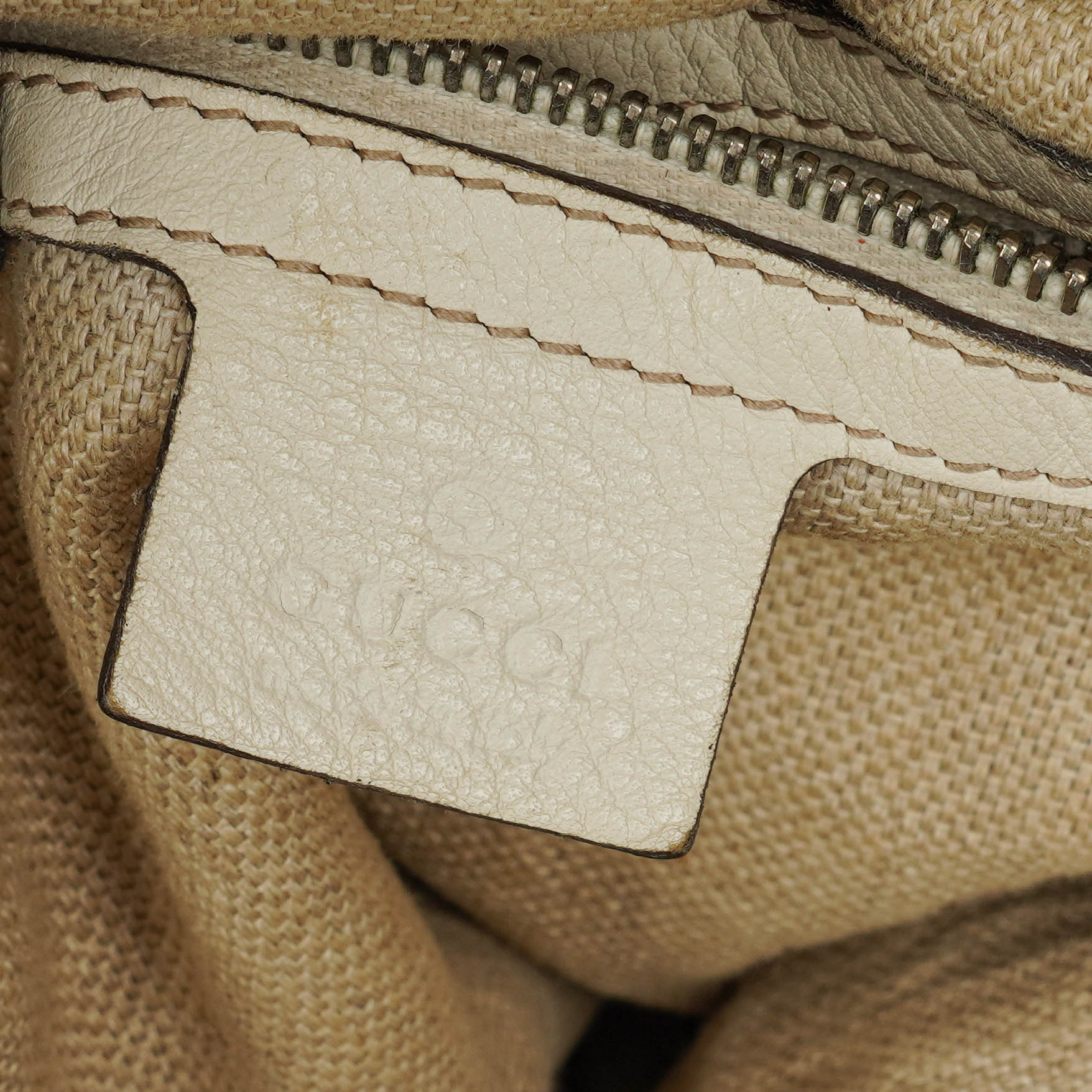 Gucci große Icon Bit Hobo Tasche aus GG Canvas