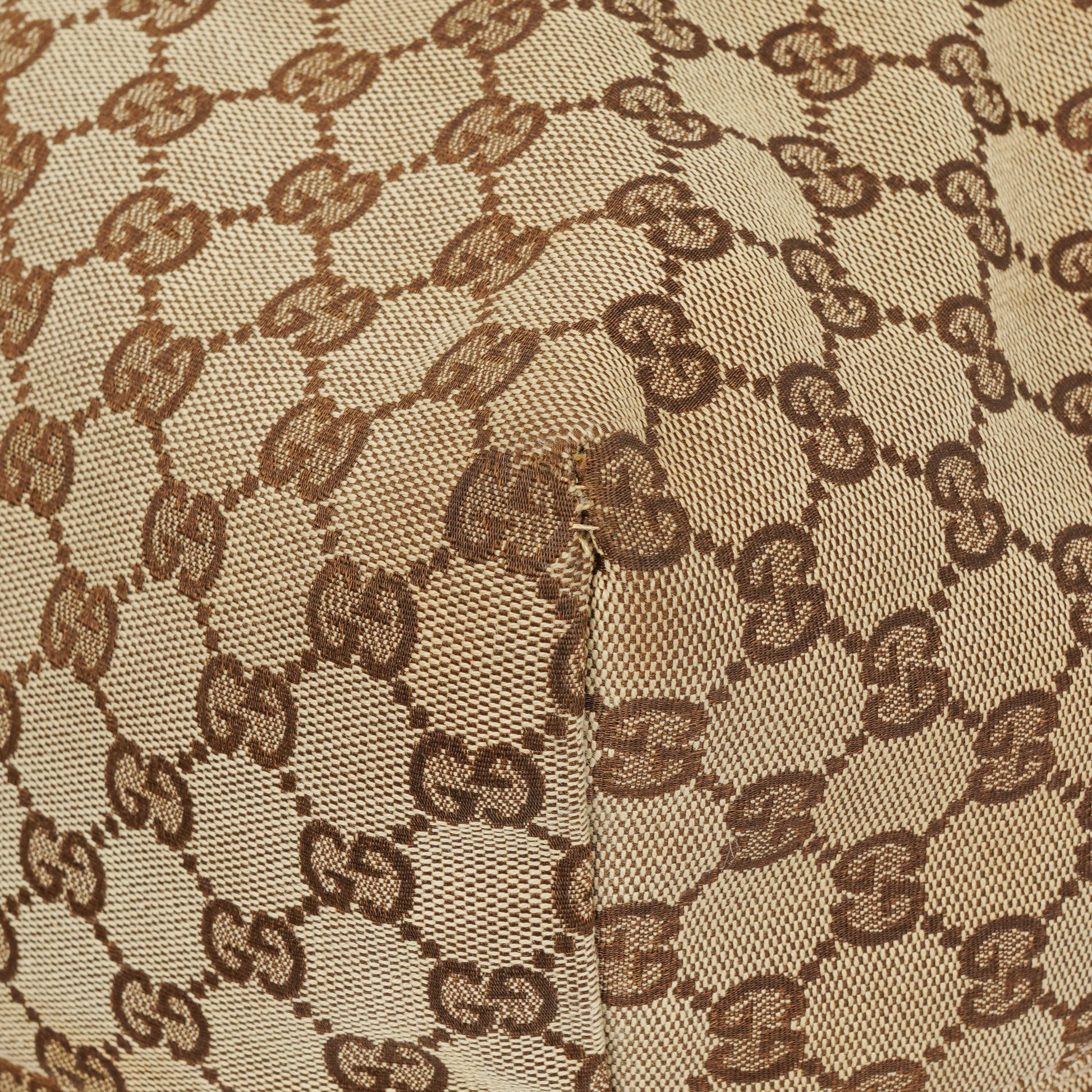 Gucci große Icon Bit Hobo Tasche aus GG Canvas