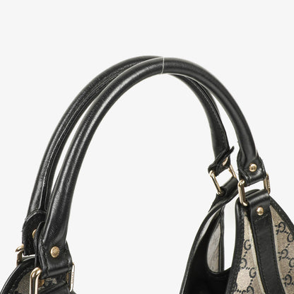Gucci Jackie Bardot Schultertasche aus Crystal GG Canvas
