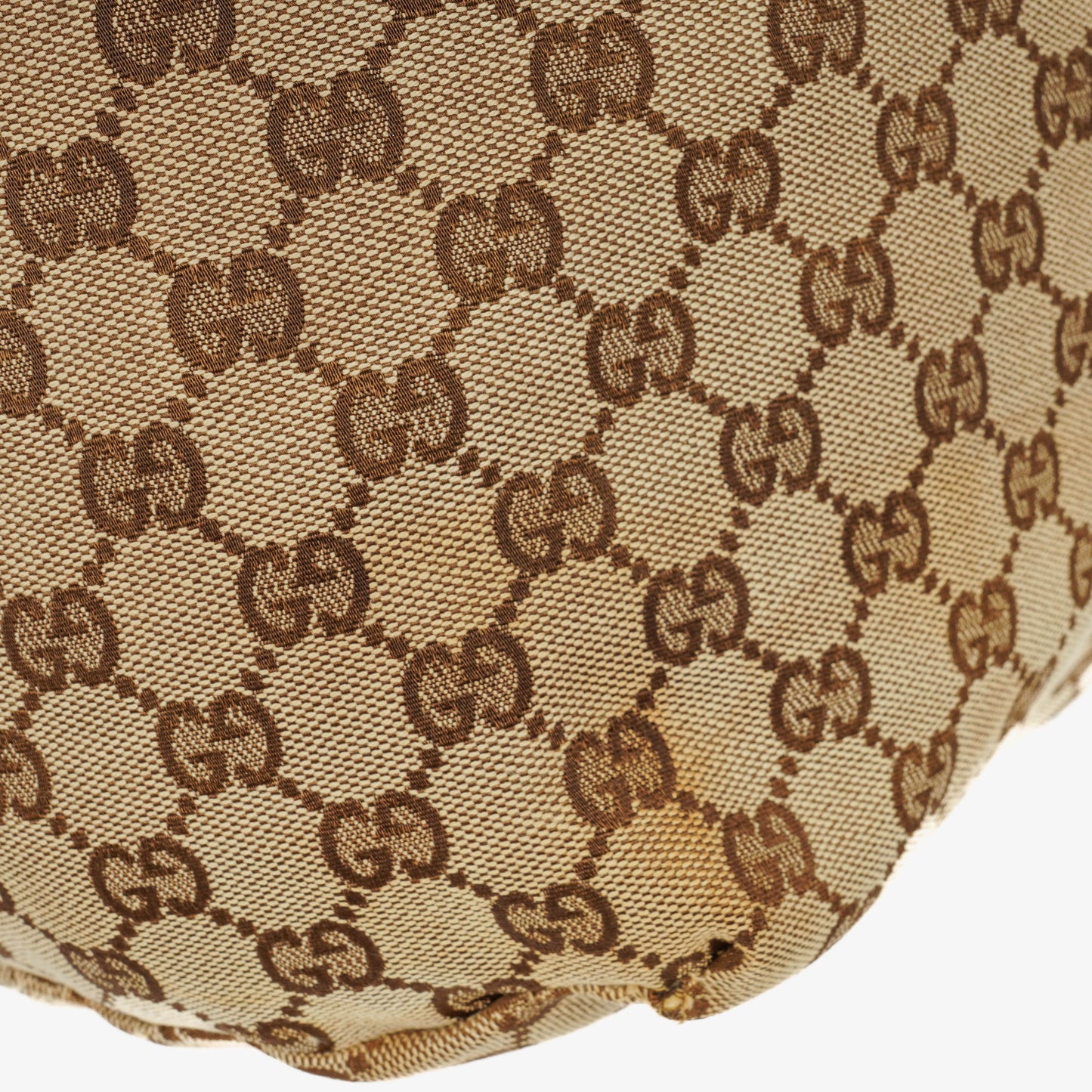 Gucci große Icon Bit Hobo Tasche aus GG Canvas