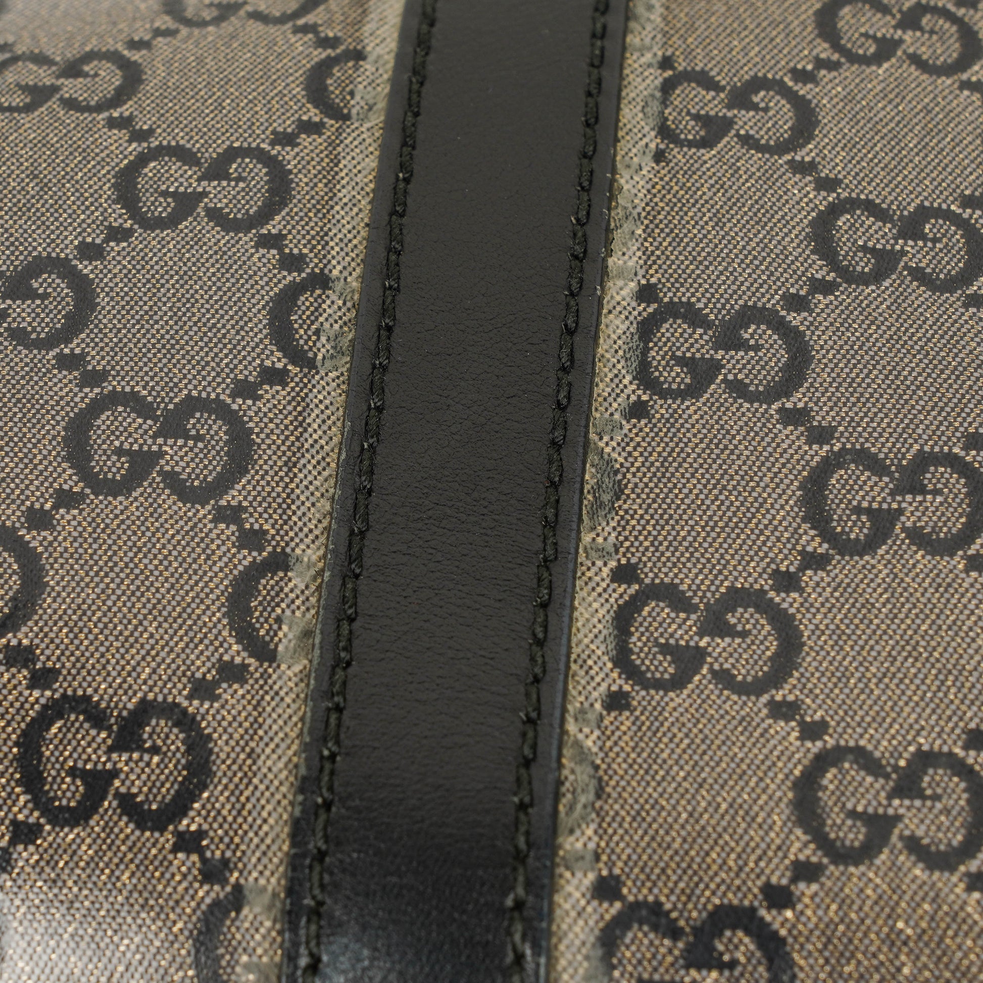 Gucci Jackie Bardot Schultertasche aus Crystal GG Canvas