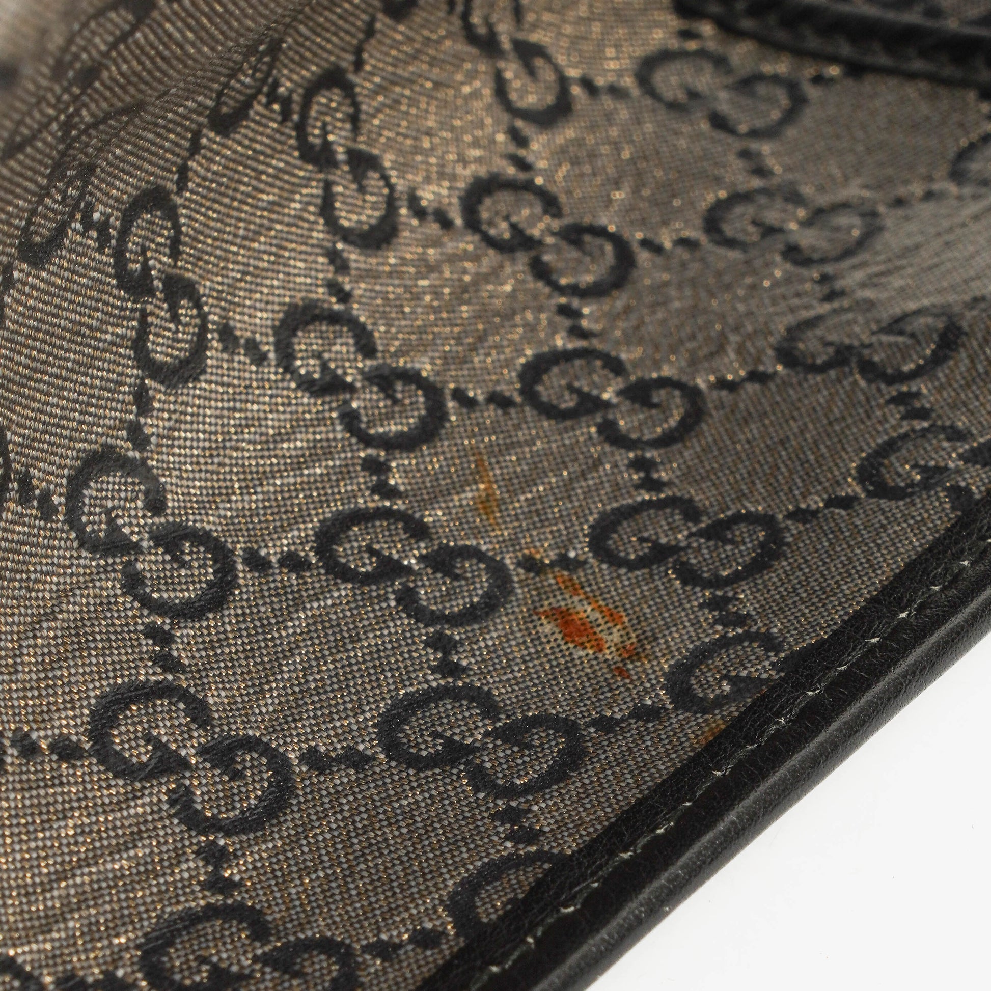 Gucci Jackie Bardot Schultertasche aus Crystal GG Canvas