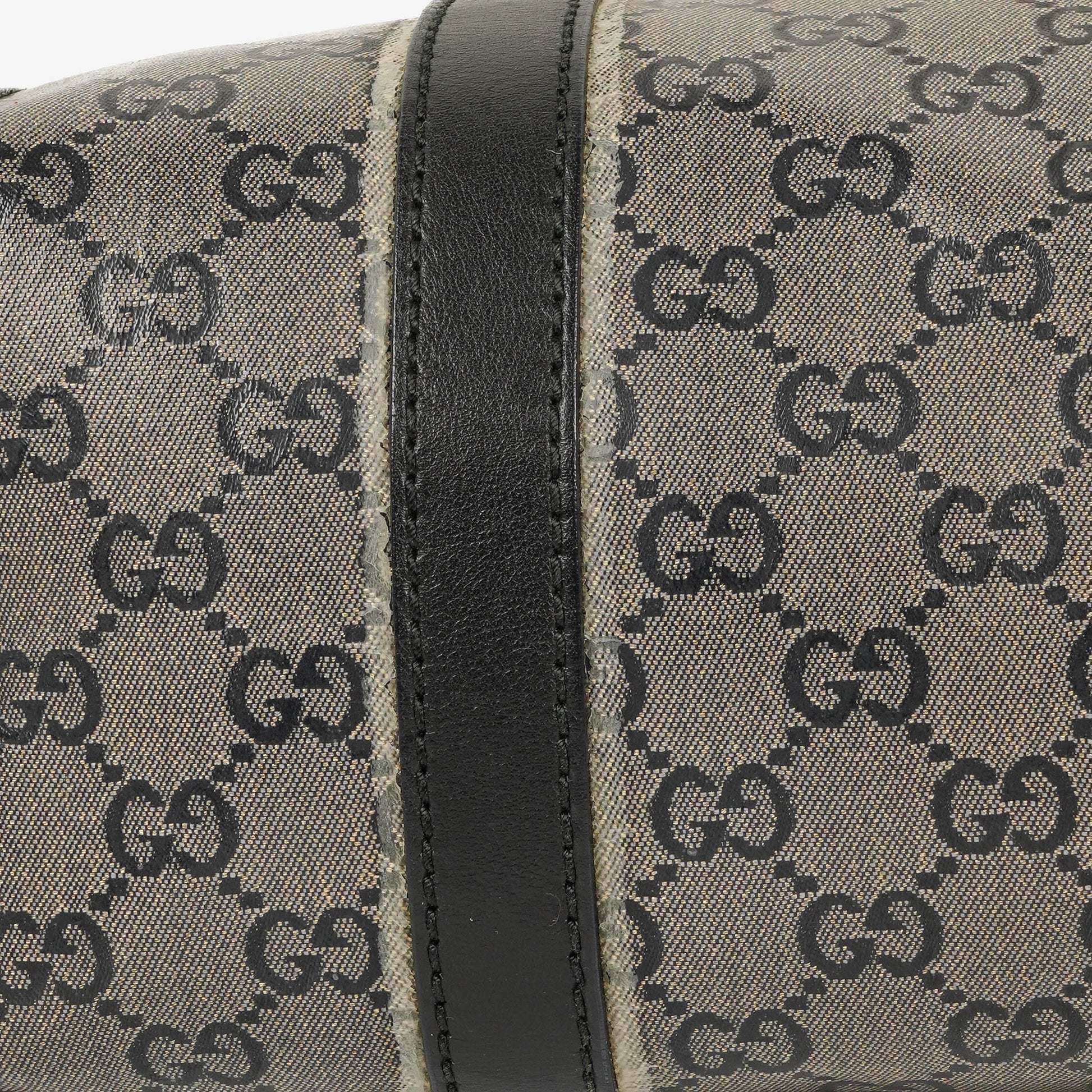 Gucci Jackie Bardot Schultertasche aus Crystal GG Canvas
