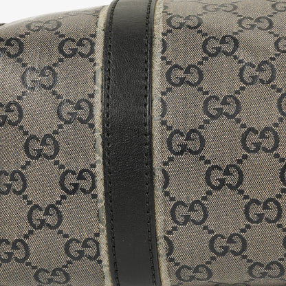 Gucci Jackie Bardot Schultertasche aus Crystal GG Canvas