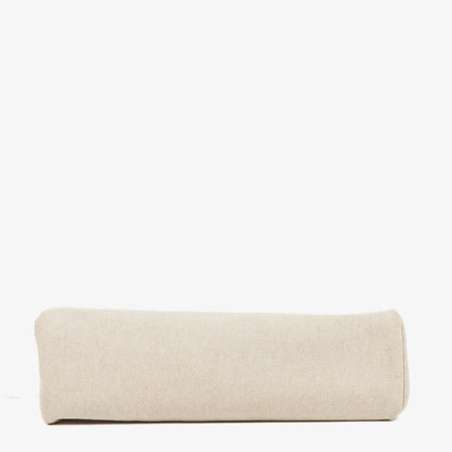 Hermès Herbag MM 2-Way Schultertasche aus Vache Hunter Criss Viking in Ecru Beige Naturel