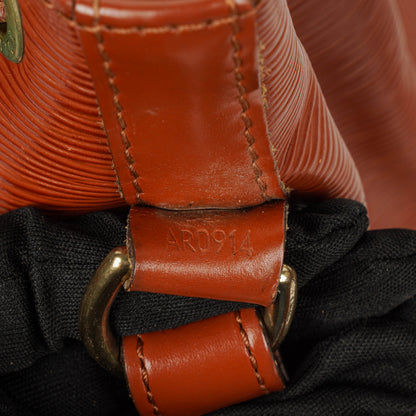 Louis Vuitton Petit Noe Schultertasche aus braunem Epi Leder