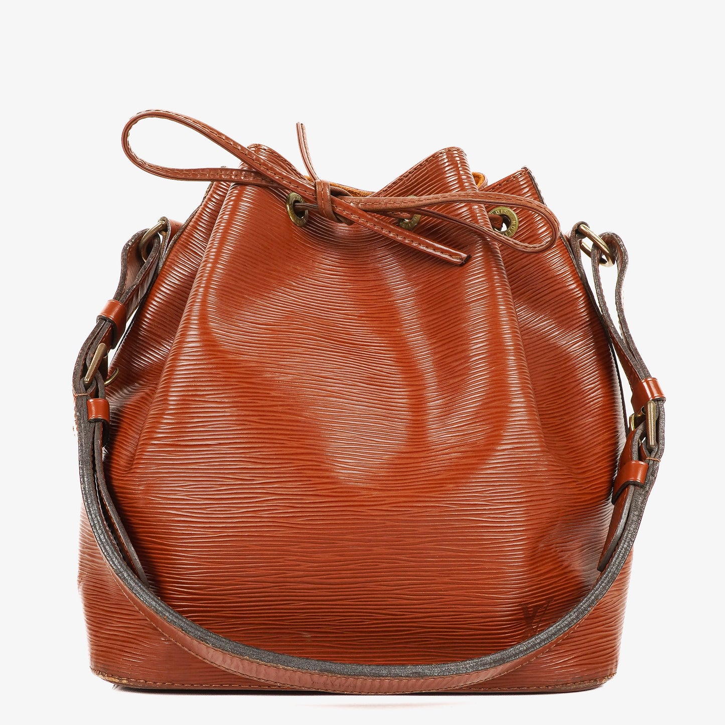 Louis Vuitton Petit Noe Schultertasche aus braunem Epi Leder