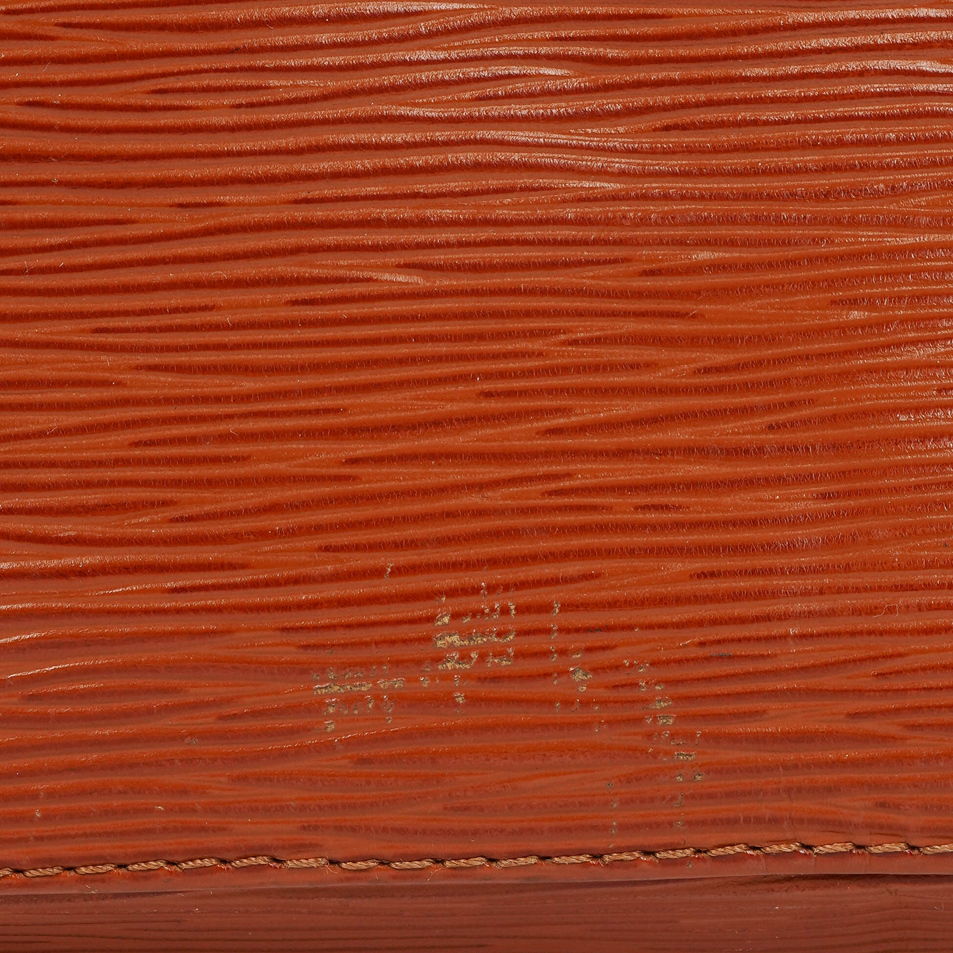 Louis Vuitton Petit Noe Schultertasche aus braunem Epi Leder