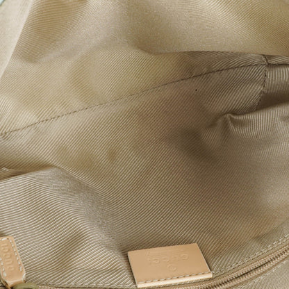 Gucci Handle Ring Hobo-Tasche aus GG Canvas