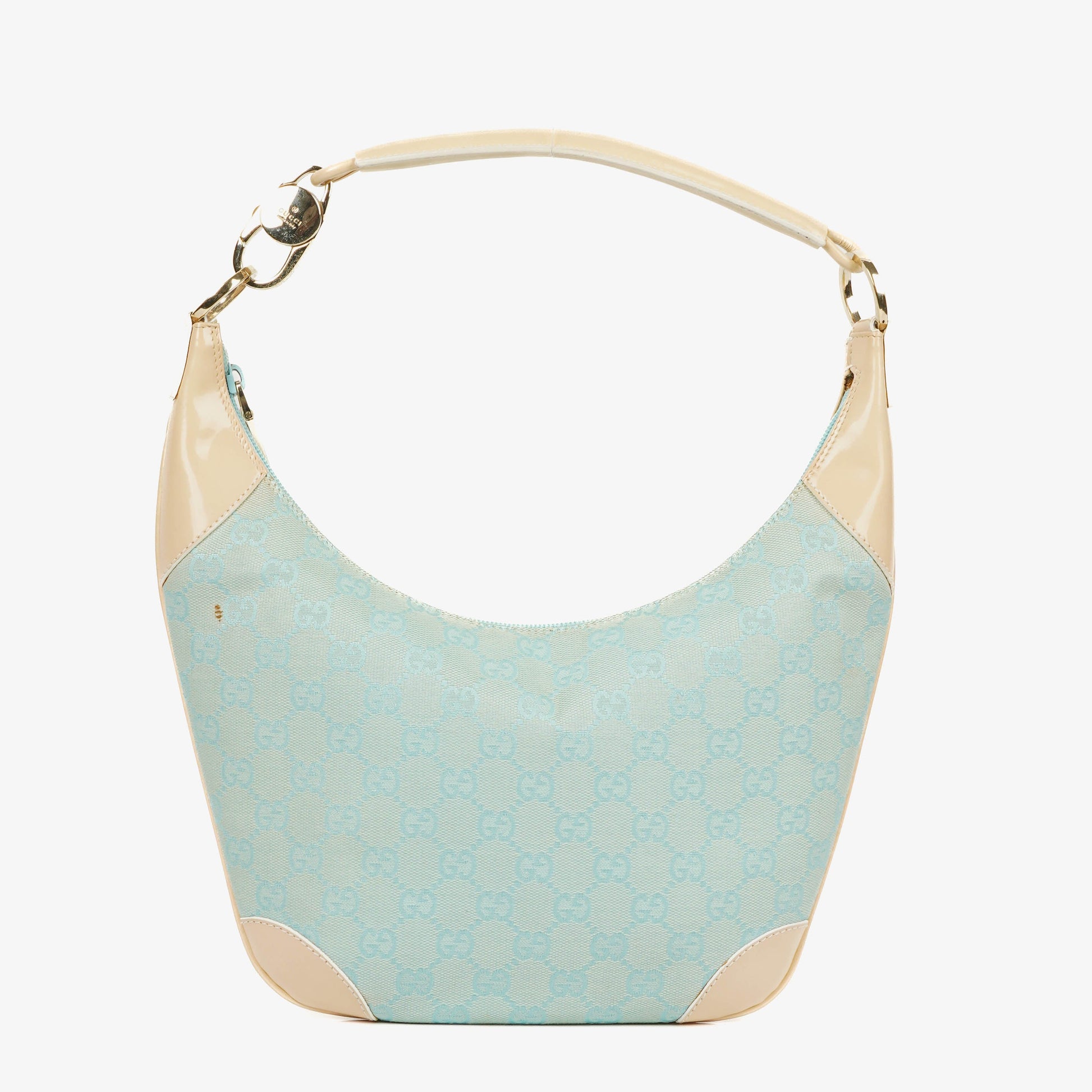 Gucci Handle Ring Hobo-Tasche aus GG Canvas