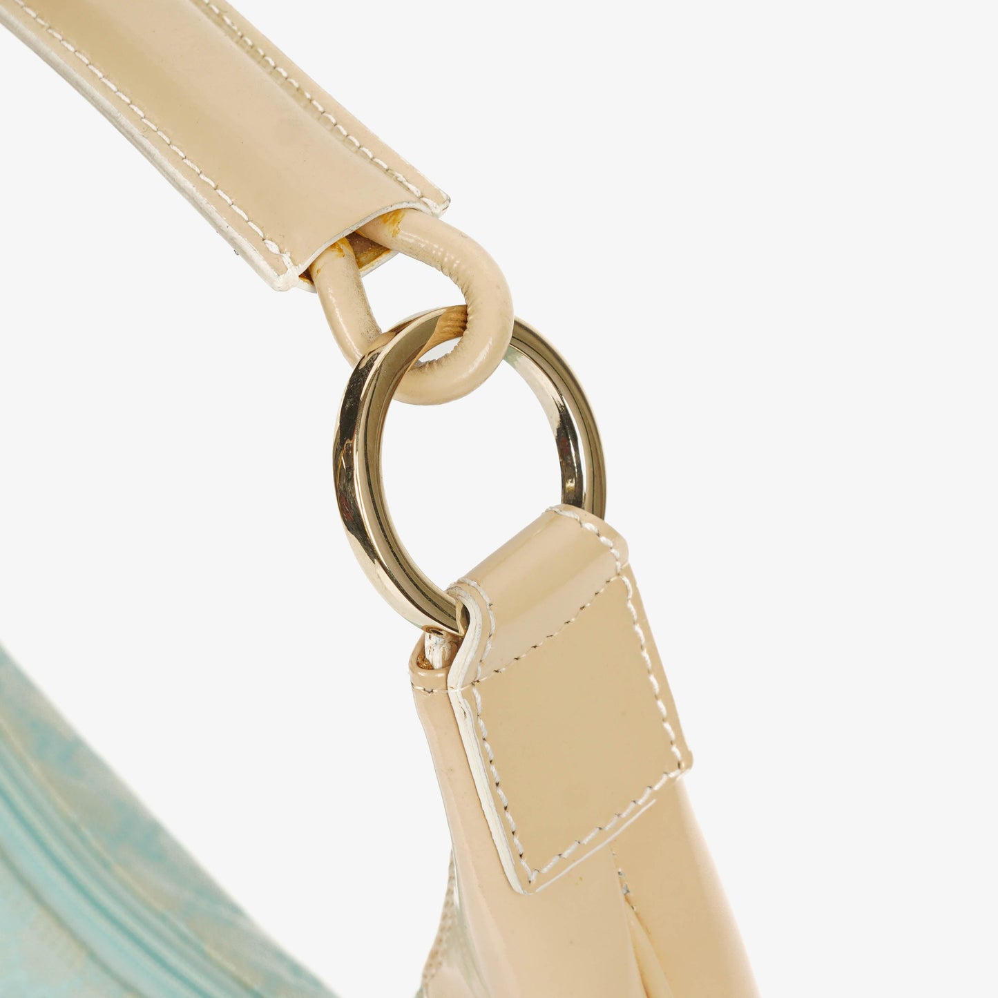 Gucci Handle Ring Hobo-Tasche aus GG Canvas