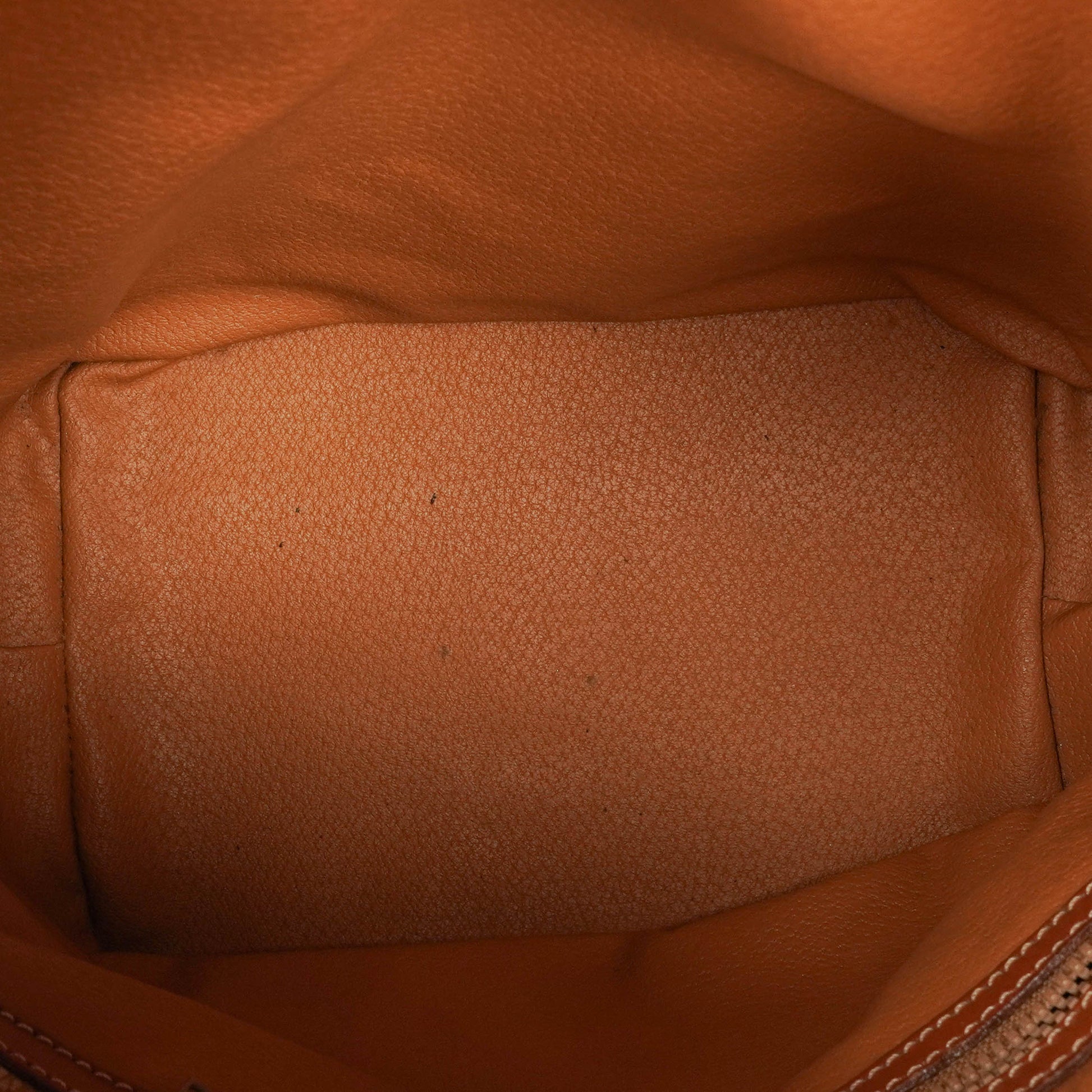Celine Vintage Macadam Triomphe Bucket Bag mit Zugband in Braun