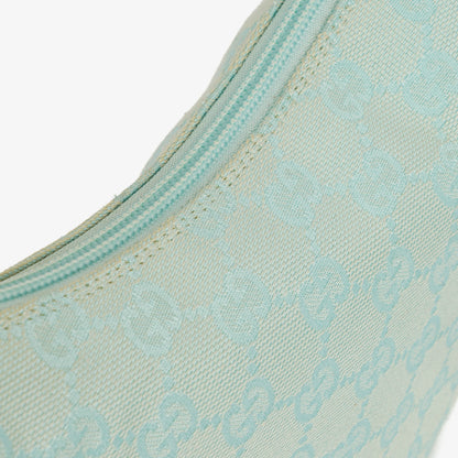 Gucci Handle Ring Hobo-Tasche aus GG Canvas