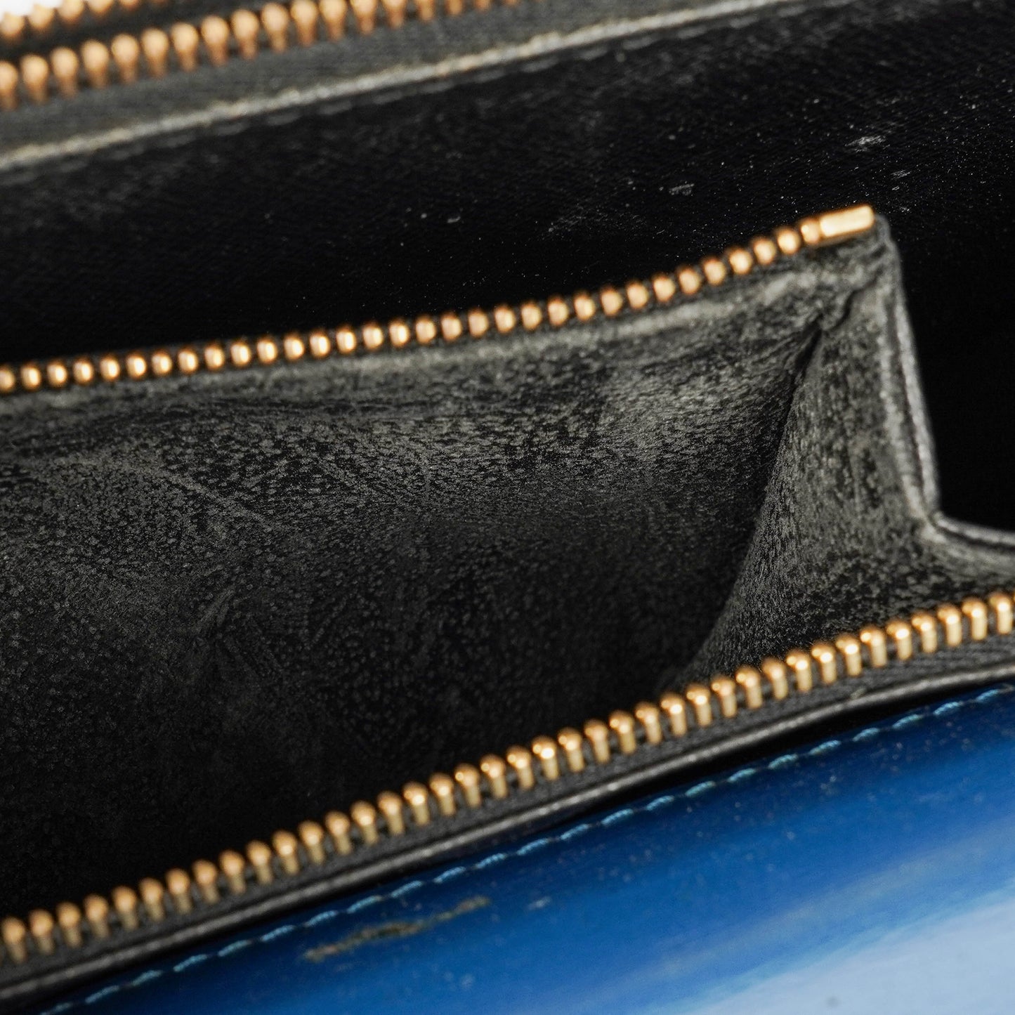 Louis Vuitton Concorde Tasche aus blauem Epi Leder