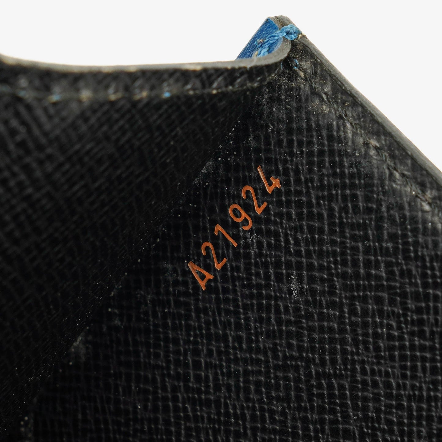 Louis Vuitton Concorde Tasche aus blauem Epi Leder