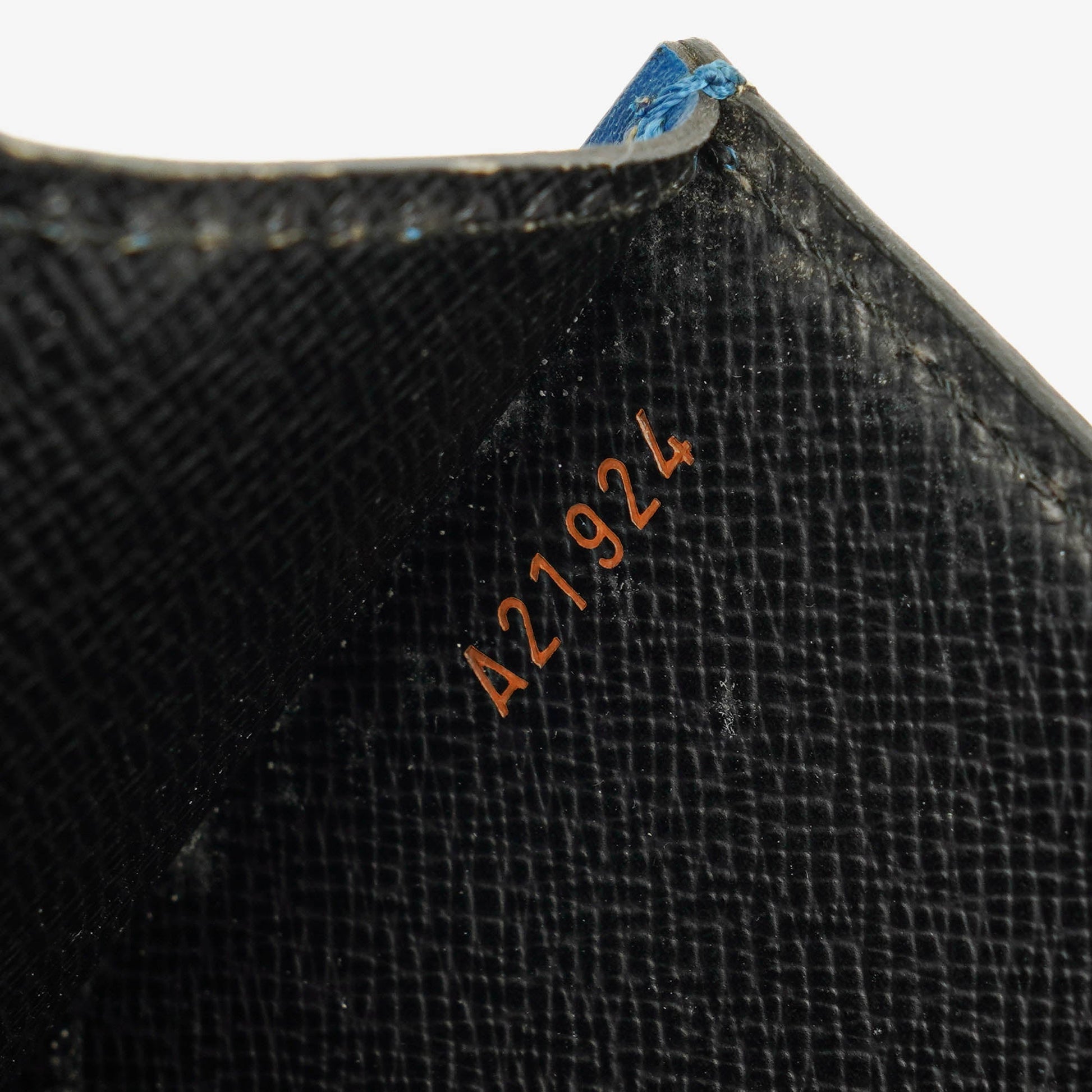 Louis Vuitton Concorde Tasche aus blauem Epi Leder