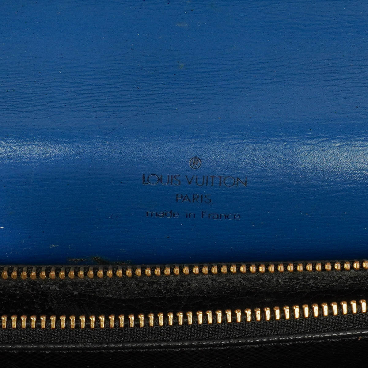 Louis Vuitton Concorde Tasche aus blauem Epi Leder