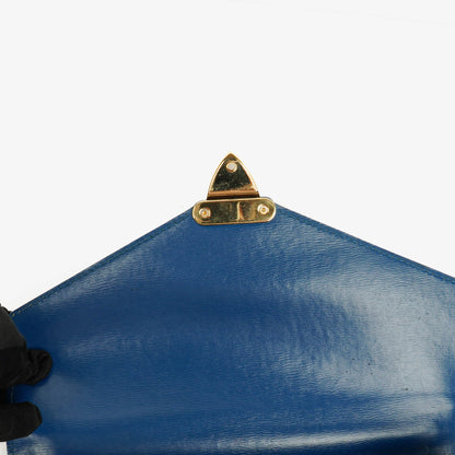 Louis Vuitton Concorde Tasche aus blauem Epi Leder